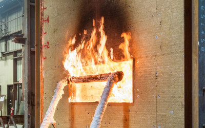 Ventilated façade must have fire-resistant components