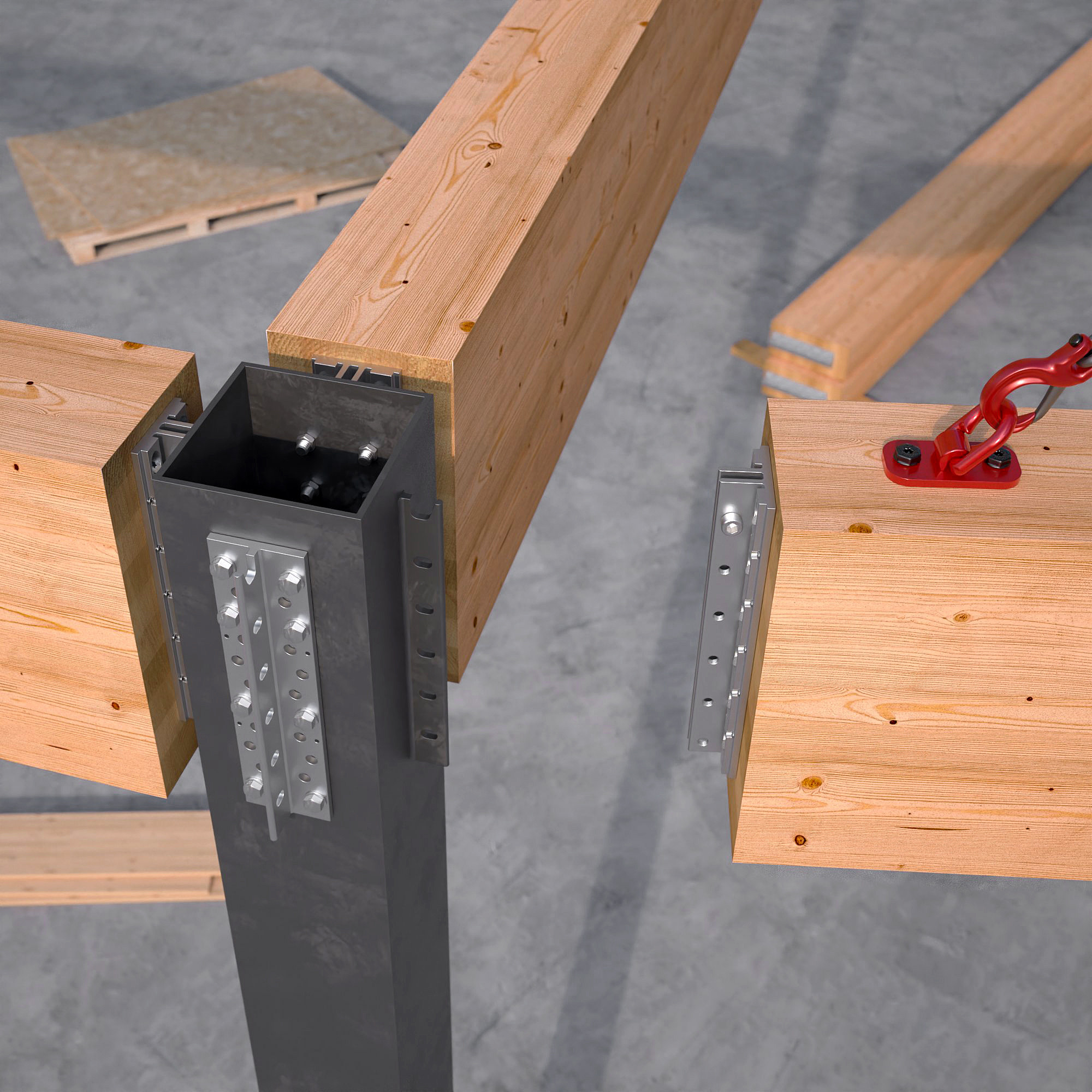 anwendung-scharnierverbinder-für-pfosten-und-balken-alumega