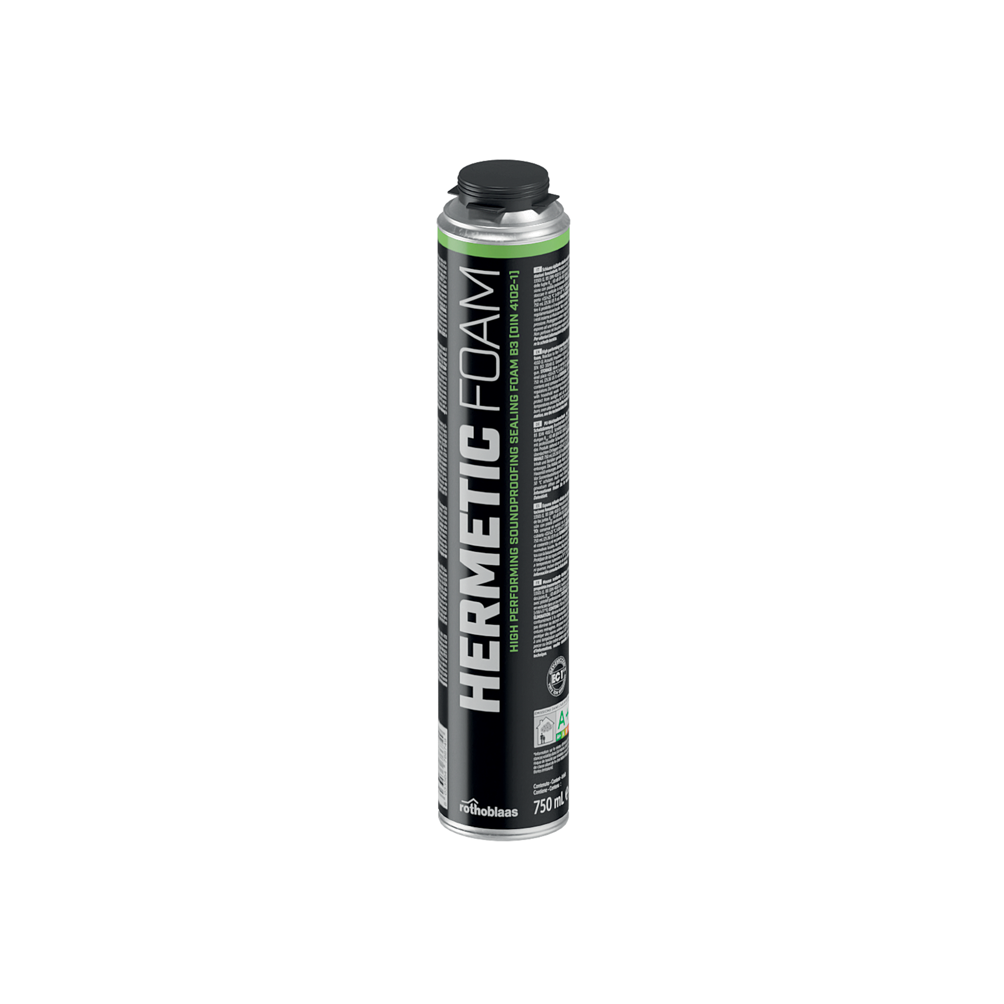 Polyurethanschaum-Dämmung-HERMETIC-FOAM-Kartusche-750 ml