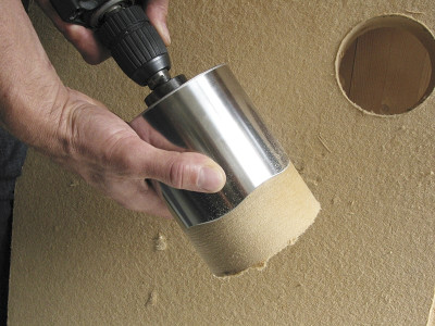 anwendung-lochsäge-für-holzfaserdämmplatten-lfa-hole-cutter