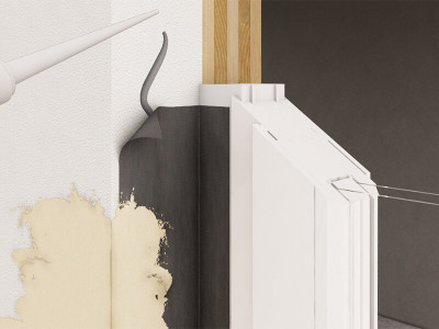 anwendung-verputzbares-band-mit-montageklebestreifen-plaster-band-lite