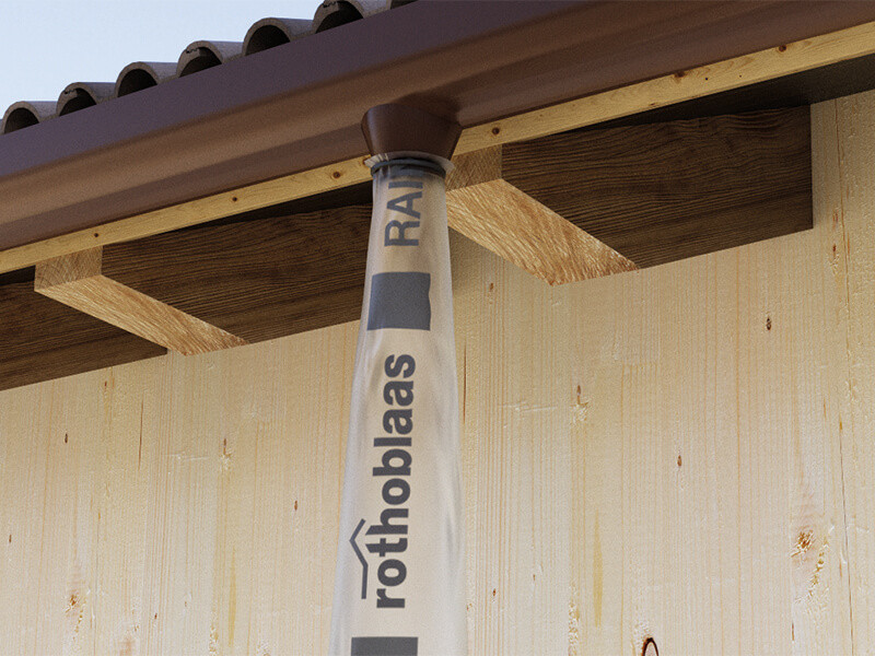 anwendung-provisorisches-regenfallrohr-für-bauphasen-rain-tube
