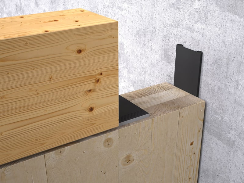 Anwendung fugendichtprofil-tie-beam-stripe