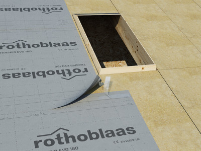 monolithische hochdiffusionsoffene bahn